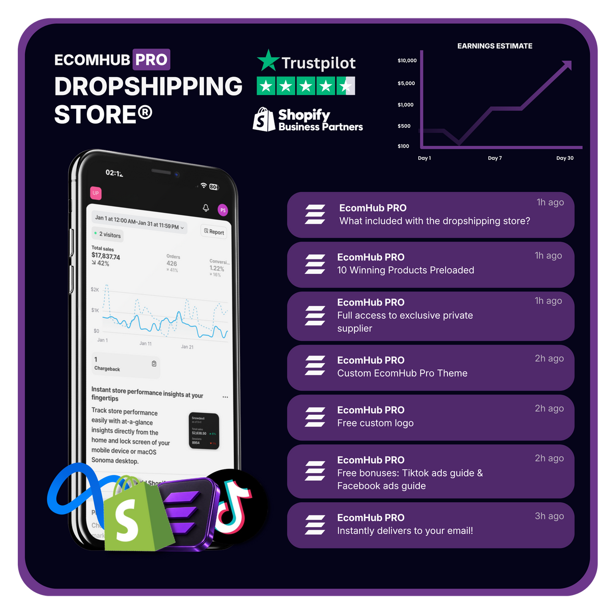 EcomHub PRO Dropshipping Store®